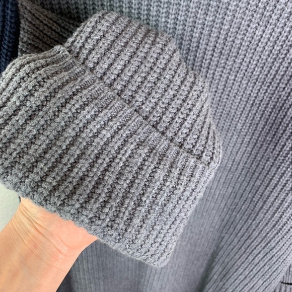 Anthro Moth Slouchy Sweater Tunic Dress H47 - Picture 4 of 7